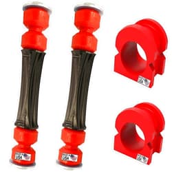Suspension Dudes 4PC Front Sway Bar Stabilizer Link Kit + CODE RED EXTREME Bushing Kit FITS Escalade, Silverado, Avalanche, Suburban, Tahoe, Sierra, Yukon, 2007-2020 K700538 K200222 36MM Bar
