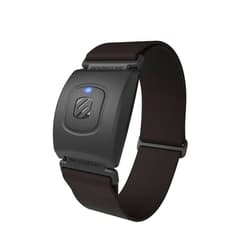 Scosche Rhythm R+2.0: Waterproof/Dustproof Armband with ANT+ & BLE Bluetooth Smart for Hyper Accurate Workout Heart Rate Monitoring with Wahoo, Peloton, LED Monitor, DDP Yoga, Strava