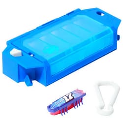 HEX BOTS Nano On-The-Go Launcher with 1 Bonus Flash Nano, Autonomous Mini Robot Sensory Toy and Carrying Case, Toy Playsets for Kids Ages 3 and up