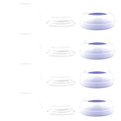Maymom Dome Caps, Screw Rings, Sealing Discs Compatible with Avent Natural Bottles, PP Bottles; No Nipple Included. Convert Avent Classic Bottle Into Natural