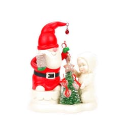 Department 56 Snowbabies Christmas Memories Fresh Trimmings Figurine, 5.2 Inch, Multicolor