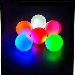 TRUEGOOD LED Golf Balls, Light up Led Golf Balls, Best Novelty Gift for Golfers -Don't let The Sunset Stop You from Playing Golf