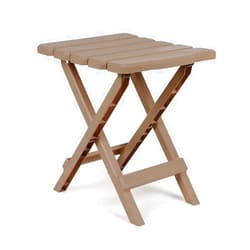 GrillTown Regular Quick Folding Adirondack Side Table - Taupe