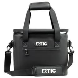 RTIC Soft Cooler 30 Can, Insulated Bag Portable Ice Chest Box for Lunch, Beach, Drink, Beverage, Travel, Camping, Picnic, Car, Trips, Floating Cooler Leak-Proof with Zipper