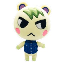 Ycixri Animal Crossing New Leaf Plush Toy Suitable for Collection, Animal Crossing: New Horizons Stuffed Doll Toy for Boy Girl Christmas Halloween Birthday Gift, 8“ (Marshal)