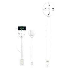 Bjlysk 180° Rotating Outlet Extender with 22