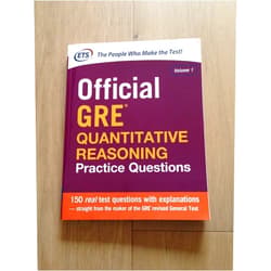 Educational Testing Service Official GRE Quantitative Reasoning Practice Questions