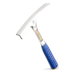 ESTWING Bricklayer's/Mason's Hammer - 24 oz Masonary Tool with Forged Steel Construction & Shock Reduction Grip - E3-24BLC