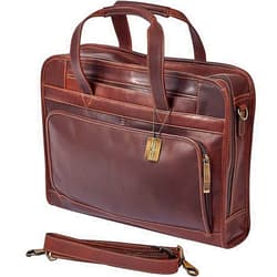 Claire Chase Legendary Professional Briefcase, Dark Brown, One Size