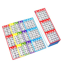 SEETOOOGAMES Bingo Paper Game Cards - 3 Card -100 Books of 5 Sheets