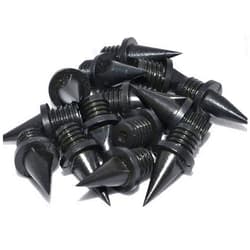 EcoSpikes 3/8 inch (9 mm) Black Steel Track and Cross Country Spikes