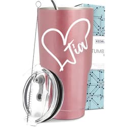 KEDRIAN Tía Tumbler 30oz, Coffee Mug Tia Gifts For Tía, Gift For Tía Gifts From Niece, Regalos Para Tia De Sobrina, Regalo Para Tia Mug, Regalos Para La Tia Gifts From Nephew, Best Tia Ever Gifts Aunt
