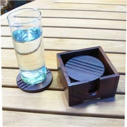 Kingrattan.com Rare Elegant Sono Keling Rosewood Coasters