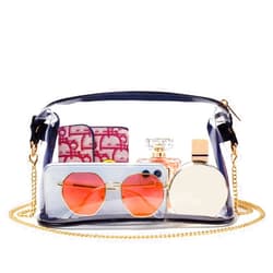 Vorspack Stadium Approved - Clear Crossbody Bag - Cute Purses for Women - Concert Festival Sports
