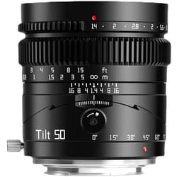 TTARTISAN 50mm F1.4 Full Frame Tilt Shift Manual Lens, Large Aperture Tilt Lens for for Sigma/Leica/Panasonic L Mount Camera T TL TL2 CL FP S1 S5 Series
