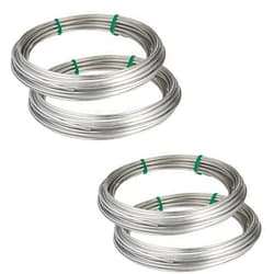 Hillman 122062 Galvanized Solid Wire 9 Gauge, 50 foot coil - 4 Pack