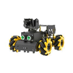 LewanSoul TurboPi Robot Car for Raspberry Pi AI Vision Camera Programmable Smart Robot Car Kit, Color Sorting Line Tracking Target Recognition Obstacle Avoidance, Support Python Linux, with RaspberryPi 5 4GB