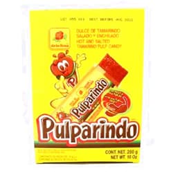 Pulparindo, Tamarind Xtra Hot & Salted, Count 20 (0.5-oz) - Sugar Candy / Grab Varieties & Flavors