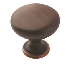 Amerock, Oil Rubbed Bronze | 1-1/4 inch (32 mm) Diameter | Edona | 1 Pack | Drawer Knob | Cabinet Hardware