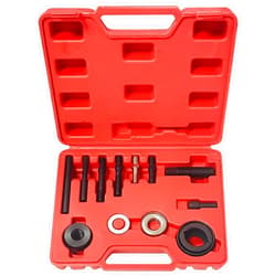Sutekus Power Steering Pulley Puller and Installer Kit Alternator AC Pulley Puller & Installer for GM Ford Chrysler Engines and Water Pump Vacuum Pump Pulleys