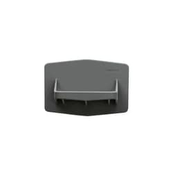 TOOLETRIES The Benjamin Soap Holder - Silicone Toiletry Organizer, Shower & Bathroom Accessory - Features Silicone-Grip Technology, Removable & Reusable - Charcoal