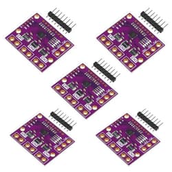 D-FLIFE 5pcs INA3221 Triple-Channel Shunt Current Voltage Monitor Sensor Power Monitoring Control Module Low Side/High Side I2C Output Replace INA219 for Arduino
