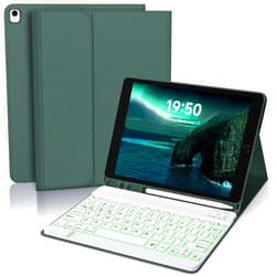 YUNPLE for iPad 9th 8th 7th Generation Case with Keyboard 10.2