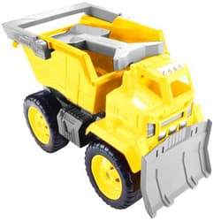 Matchbox Large-Scale Sand Truck with 5 Die-Cast Toy Construction Vehicles in 1:64 Scale, Indoor & Outdoor Play Multicolor