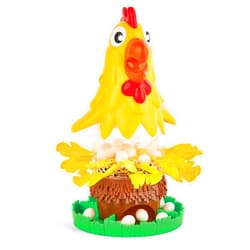 Game Zone Pluck It - Interactive Chicken Game for 2-4 Players Ages 4+ - Develops Hand-Eye Coordination and Strategic Thinking Skills!