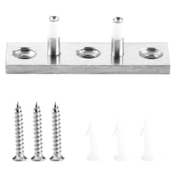 Lvifloae Sliding Door Accessory Top Mounted Double Roller 304 Stainless Steel Shaped Hanger Quiet and Simple Roller Guide Rail Hardware Accessories Household