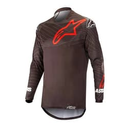 Alpinestars 3763019-13-M Men's Venture R Off-Road Motocross Jersey, Black/Red, Medium
