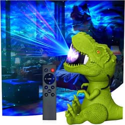 Awanhe Dinosaur Galaxy Projector, Star Projector with Timer and Remote, Dinosaur LED Nebula Night Light for Kids, Adults, Room Decor, Gifts for Birthdays, Halloween, Christmas