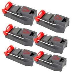 Victor M123SSR Quick-Kill Easy Set Mouse Trap - 6 Reusable Mouse Traps