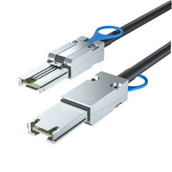 10Gtek SFF-8088 to SFF-8088 External Mini SAS HD Cable, 3G/6Gbps SAS2.0 26Pin Hybrid Cable Attached SCSI for Raid Systems, DAS, External Storage Systems and Servers, 100-Ohm, 2-m(6.6ft)