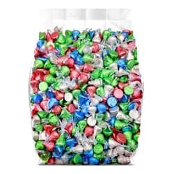 Yummy Chew Hershey Kisses - 2lb Bulk Milk Chocolate Kisses Candy - Individually Wrapped Kisses in Pastel Foils - 2 Pound Bulk Candy