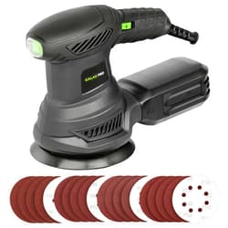 GALAX PRO 2.5A Random Orbit Sander, 300W Electric Orbital Sander with 6 Various Speeds 6000-13000RPM,4.9-Inch Palm Sander with 20PCS Sandpapers,1 dust canister,Fit for Woodworking, Sanding, Polishing…