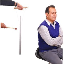 TFS TUNINGFORKSHOP 528 Hz Healing Tuned Pipe DNA Repair with Mallet & Hand Stand by TFS Tuningforkshop