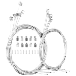 Hapleby 10PCS Premium Bike Brake Cable, Professional Bicycle brake line for Mountain, Free For End Caps and End Ferrule