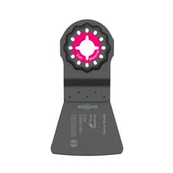BOSCH OSL200FS 1-Piece 2 in. Starlock Oscillating Multi Tool Soft Materials High-Carbon Steel Flexible Scraper Blade for Removing Caulk and Sealants