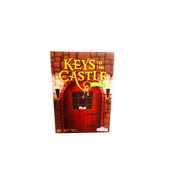 Outset Media Keys to The Castle - Includes 54 Cards and 40 Tiles to Build a Castle for You and Fellow Knights to Race to The Finish Line - Ages 8+