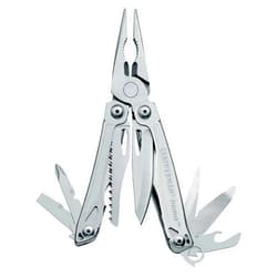 LEATHERMAN, Sidekick Pocket Size Multitool with Spring-Action Pliers and Saw, Stainless Steel with Nylon Sheath