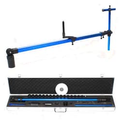 RudiUsoy 2D Measurement System, Universal Auto Body Frame Measuring Machine Tram Gauge High Precision Retractable Measure Equipment Repair Tool for Construction, Machinery Maintenance