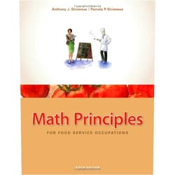 By Anthony J Strianese (Author) Math Principles for Food Service Occupations by STRIANESE/STRIANESE (2011-01-21)