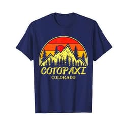 Cotopaxi Colorado Souvenir Apparel Co Vintage Cotopaxi Colorado CO Mountains Hike Hiking Souvenir T-Shirt
