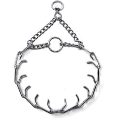 Herm Sprenger Prong Dog Training Collar Ultra-Plus Chrome Plated Steel Pet Pinch No-Pull for Dogs Anti Pull Made in Germany 2.25mm x 13in Small
