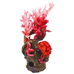 BiOrb Red Reef Ornament large for Aquarium Pink