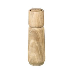 Blomus RO 64267 Salt and Pepper Mill Oak Light