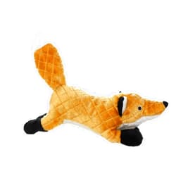 MIGHTY- Massive-Nature-Fox- Squeaker-Multiple Layers. Made Durable, Strong & Tough. Interactive Play Dog Toy (Tug, Toss & Fetch). Machine Washable & Floats
