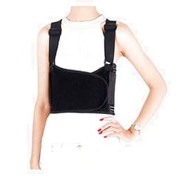 Solmyr Rib and Chest Support Brace, Broken Rib Brace, Breathable Rib Belt for Sore or Bruised Ribs Support, Sternum Injuries, Dislocated Ribs Protection, Pulled Muscle Pain (S/M)