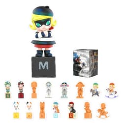 POP MART Molly Anniversary Statues Classical Retro Blind Box Figures, Random Design Toys for Modern Home Decor, Collectible Toy Set for Desk Accessories, 1PC